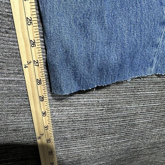 Levi's Jeans Men's Size 36x32 Blue Vintage Button Fly Colombia Straight Cut Off - Picture 10 of 16